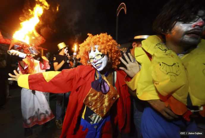 Masaya viven una vez más la gran fiesta de los Agüizotes