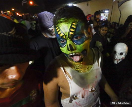 Masaya viven una vez más la gran fiesta de los Agüizotes