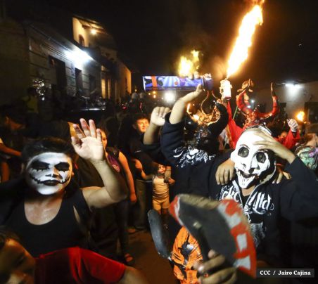 Masaya viven una vez más la gran fiesta de los Agüizotes