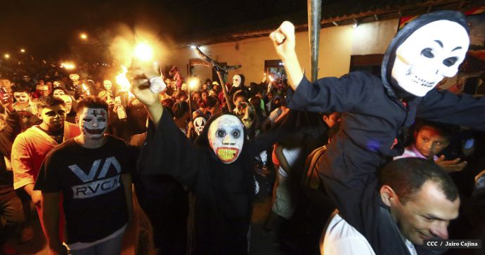 Masaya viven una vez más la gran fiesta de los Agüizotes