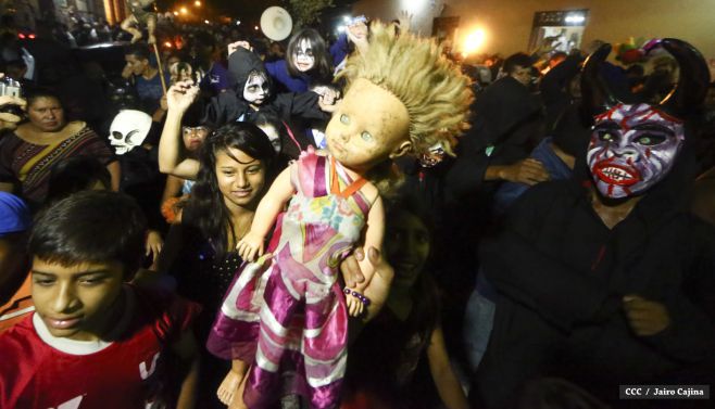 Masaya viven una vez más la gran fiesta de los Agüizotes