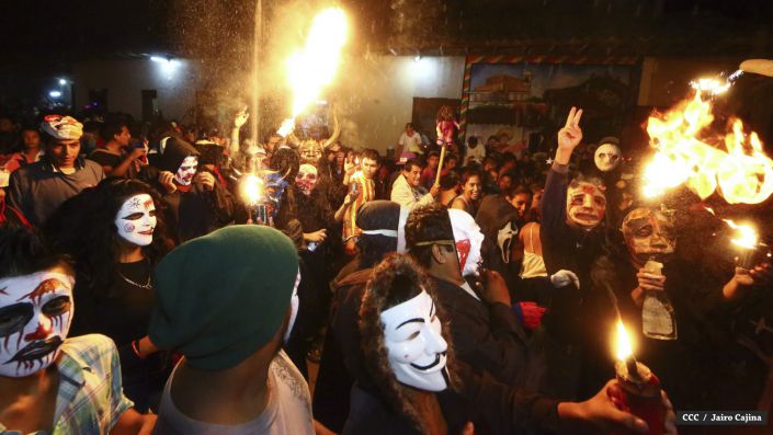 Masaya viven una vez más la gran fiesta de los Agüizotes