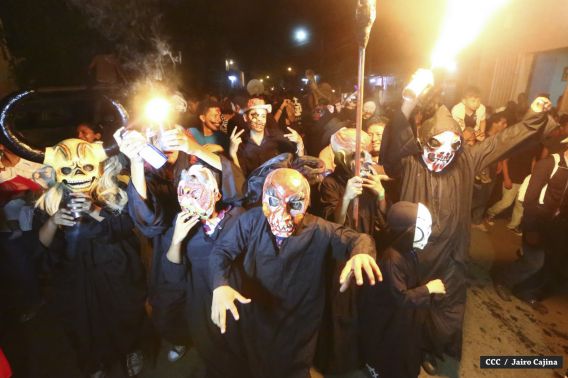 Masaya viven una vez más la gran fiesta de los Agüizotes