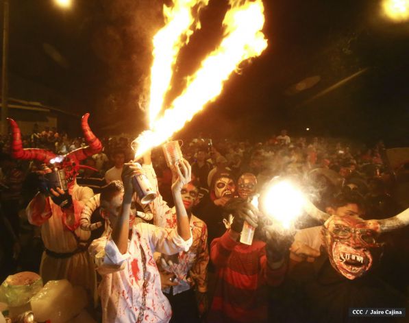 Masaya viven una vez más la gran fiesta de los Agüizotes