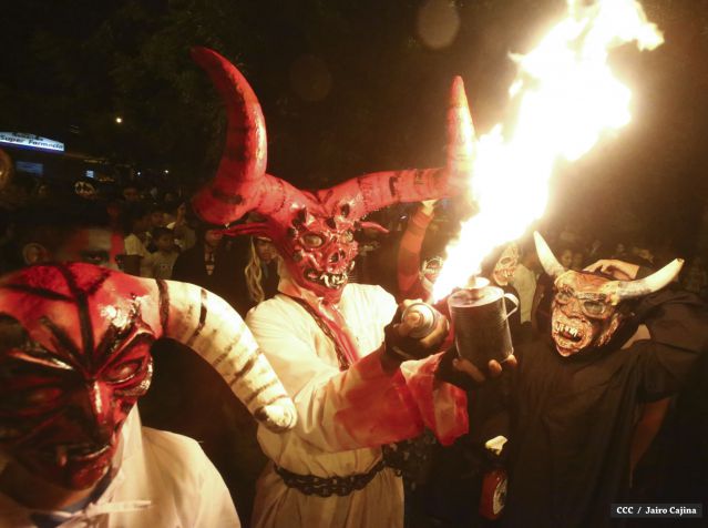 Masaya viven una vez más la gran fiesta de los Agüizotes