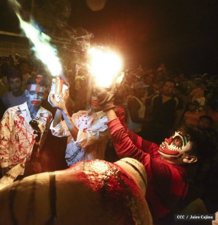 Masaya viven una vez más la gran fiesta de los Agüizotes