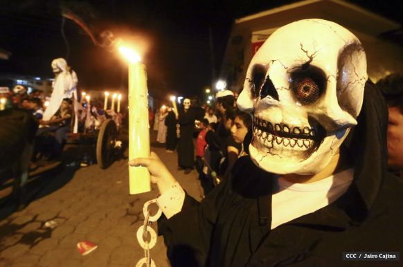 Masaya viven una vez más la gran fiesta de los Agüizotes