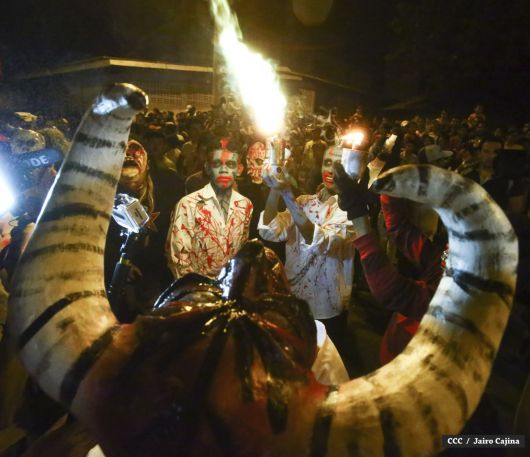 Masaya viven una vez más la gran fiesta de los Agüizotes