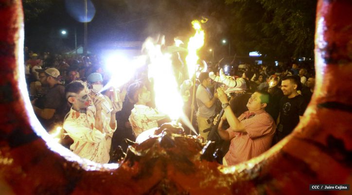 Masaya viven una vez más la gran fiesta de los Agüizotes