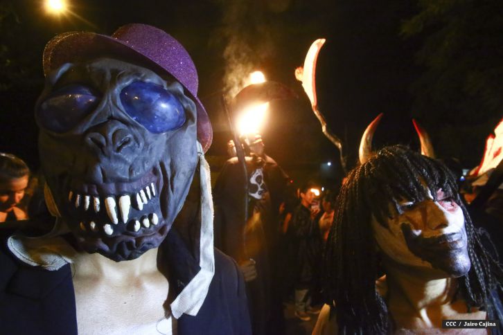 Masaya viven una vez más la gran fiesta de los Agüizotes