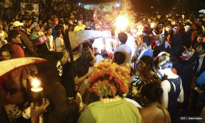 Masaya viven una vez más la gran fiesta de los Agüizotes