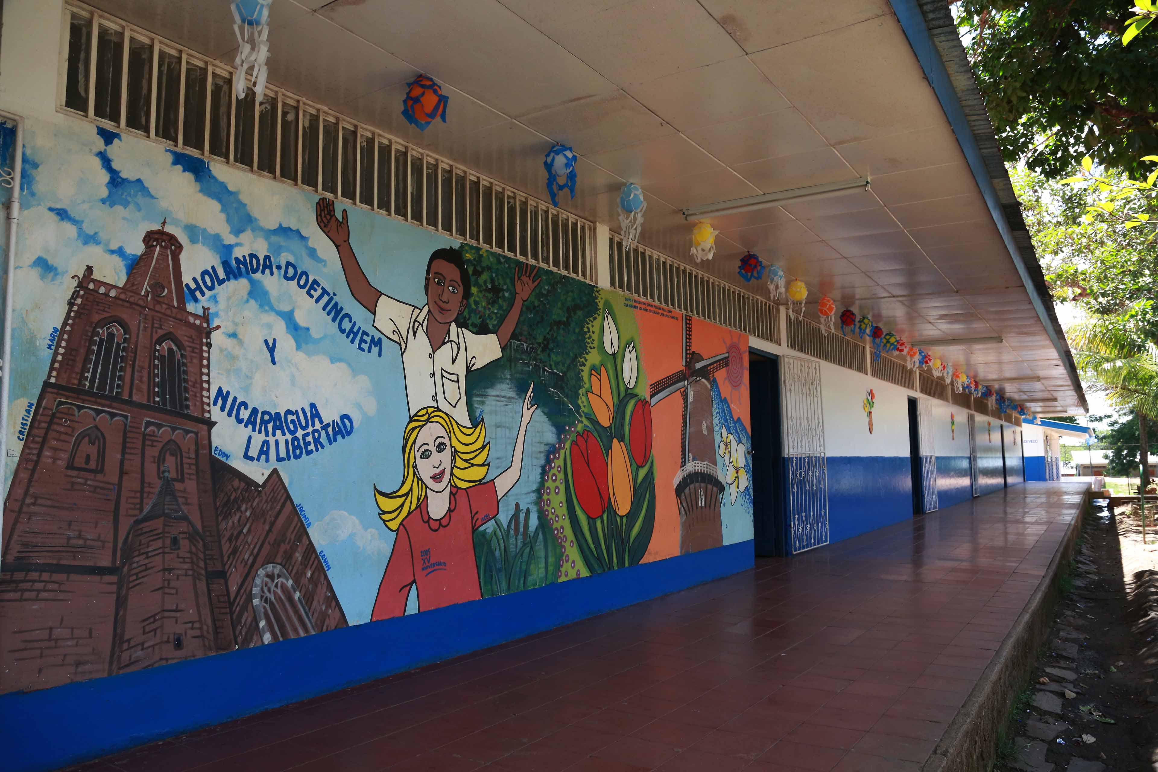 Rehabilitan centros educativos en Chontales