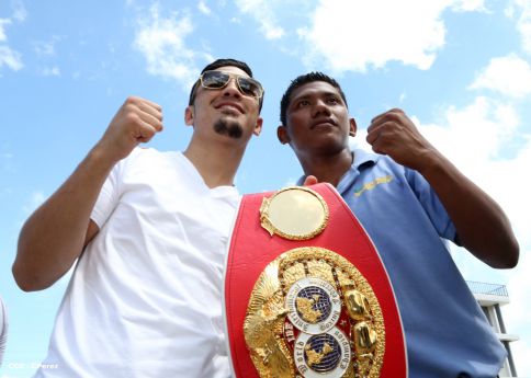 Recorrido del Campeón Randy Caballero por Managua y encuentro con Campeones