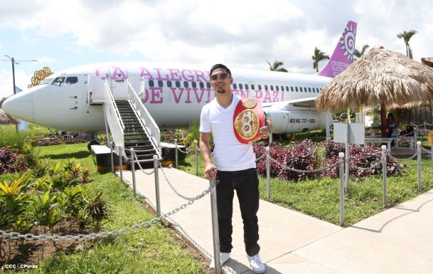 Recorrido del Campeón Randy Caballero por Managua y encuentro con Campeones