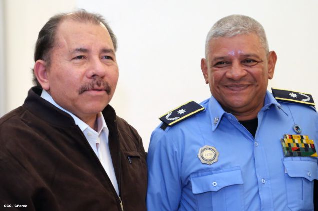 Presidente Daniel asciende en grados a nuevos Comisionados Generales de la Policía Nacional