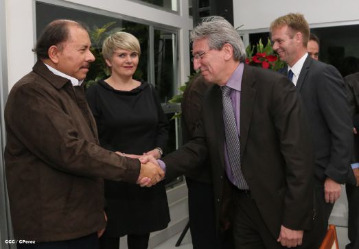 Presidente Daniel se reúne con delegación gubernamental y de empresarios de Islandia