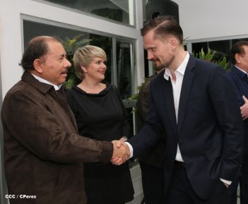 Presidente Daniel se reúne con delegación gubernamental y de empresarios de Islandia