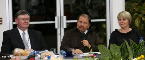 Presidente Daniel se reúne con delegación gubernamental y de empresarios de Islandia