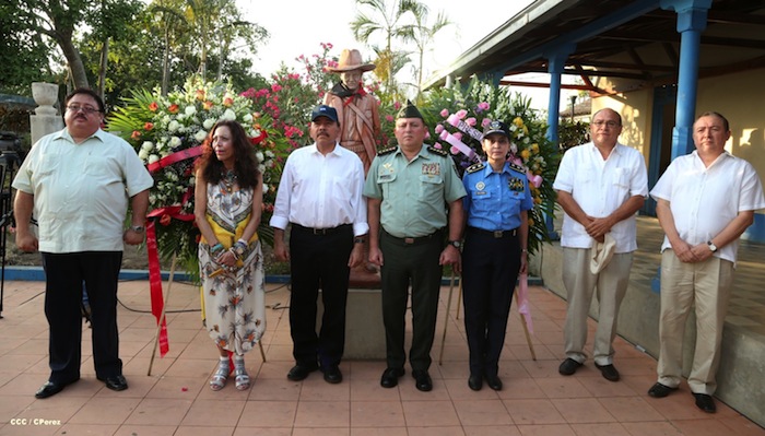 Celebración del 118 Natalicio del General Augusto C. Sandino