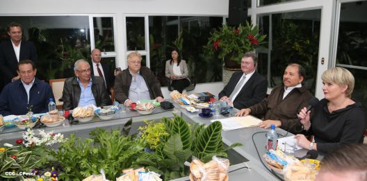 Presidente Daniel se reúne con delegación gubernamental y de empresarios de Islandia