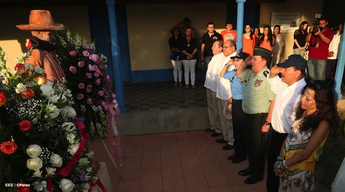 Celebración del 118 Natalicio del General Augusto C. Sandino