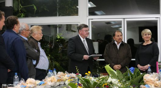 Presidente Daniel se reúne con delegación gubernamental y de empresarios de Islandia