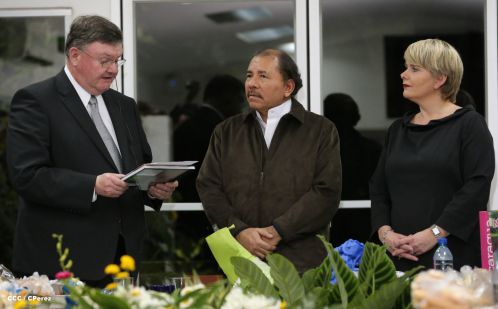 Presidente Daniel se reúne con delegación gubernamental y de empresarios de Islandia