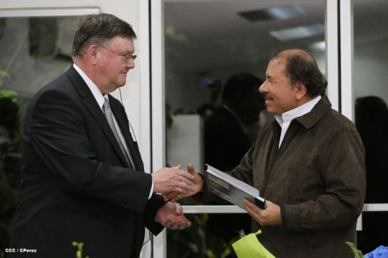 Presidente Daniel se reúne con delegación gubernamental y de empresarios de Islandia