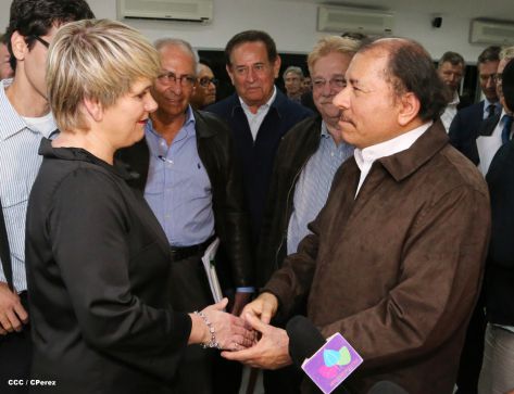 Presidente Daniel se reúne con delegación gubernamental y de empresarios de Islandia