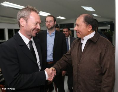 Presidente Daniel se reúne con delegación gubernamental y de empresarios de Islandia