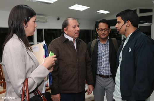 Presidente Daniel se reúne con delegación gubernamental y de empresarios de Islandia