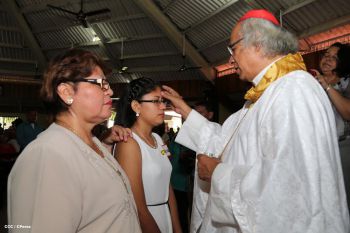Cardenal Brenes celebra a Cristo Rey
