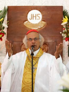 Cardenal Brenes celebra a Cristo Rey