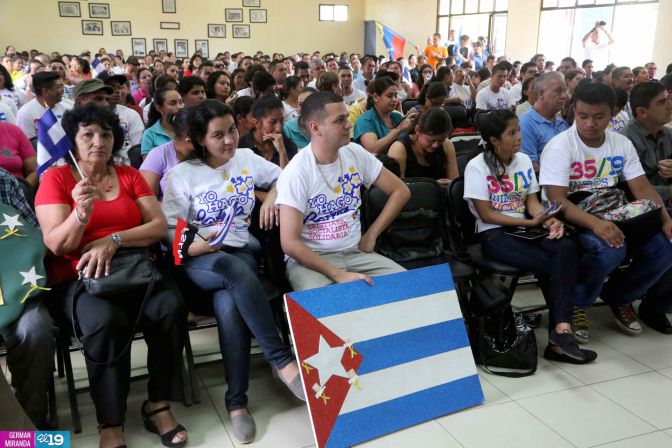 Estelí recibe histórica visita del héroe cubano Fernando González Llort