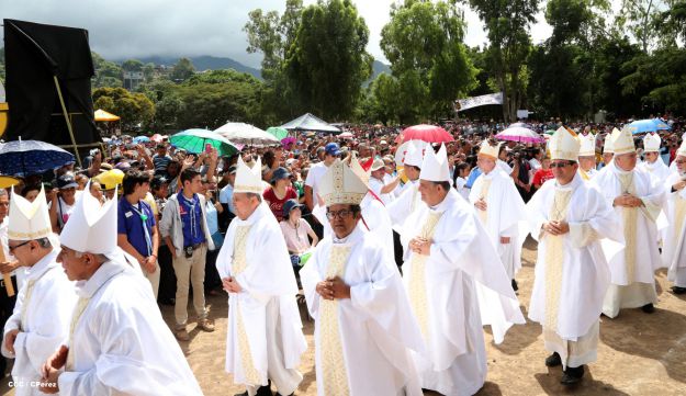 Obispos de Centroamérica y pueblo católico de Matagalpa celebran 90 años de Diócesis