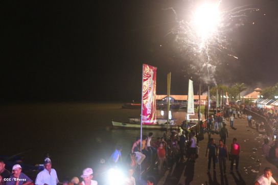 Turistas nacionales y extranjeros disfrutaron del Carnaval Acuático en Río San Juan