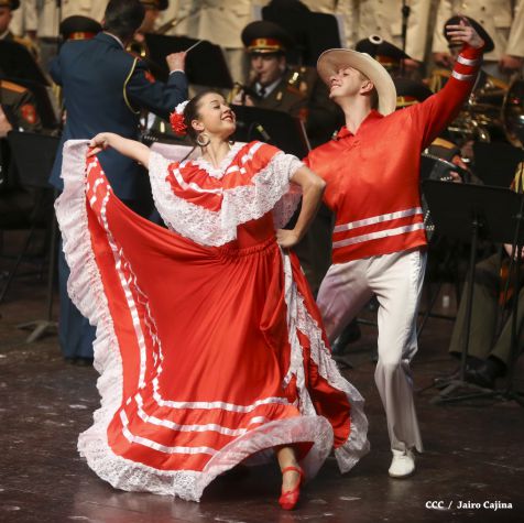 Coro y Danza del Ejército de la Federación Rusa se presenta en el Teatro Nacional Rubén Darío