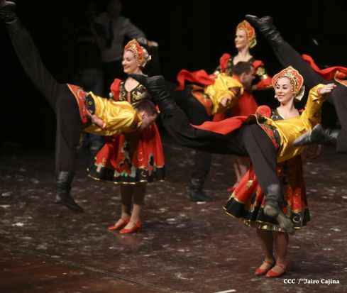 Coro y Danza del Ejército de la Federación Rusa se presenta en el Teatro Nacional Rubén Darío