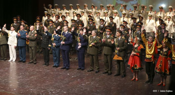 Coro y Danza del Ejército de la Federación Rusa se presenta en el Teatro Nacional Rubén Darío