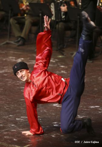 Coro y Danza del Ejército de la Federación Rusa se presenta en el Teatro Nacional Rubén Darío