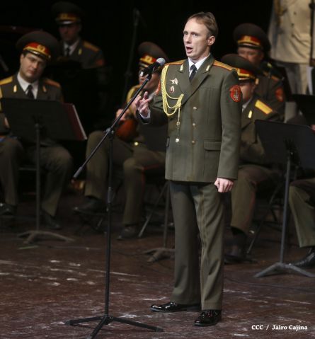 Coro y Danza del Ejército de la Federación Rusa se presenta en el Teatro Nacional Rubén Darío