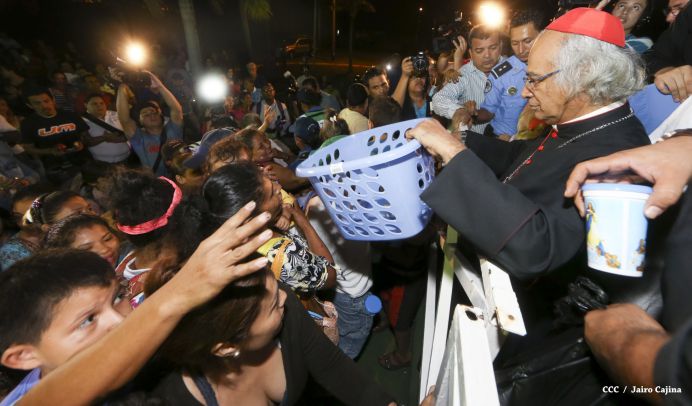 Cardenal Brenes da el Grito de “¿Quién causa tanta alegría?...”