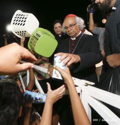 Cardenal Brenes da el Grito de “¿Quién causa tanta alegría?...”