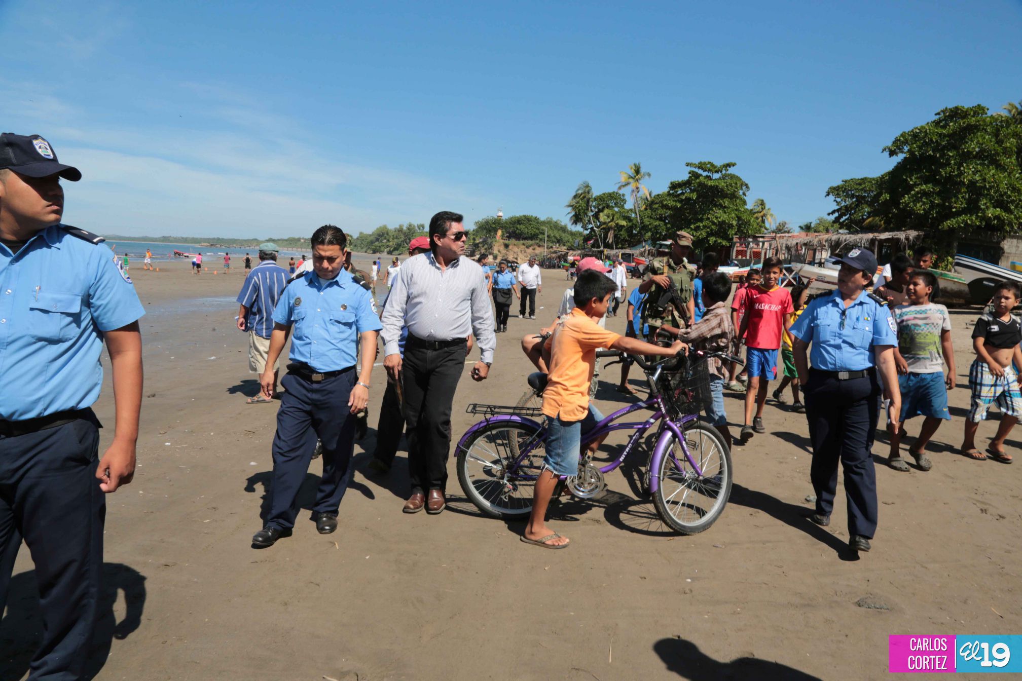 Simulacros de terremotos en Ticuantepe y San Rafael del Sur