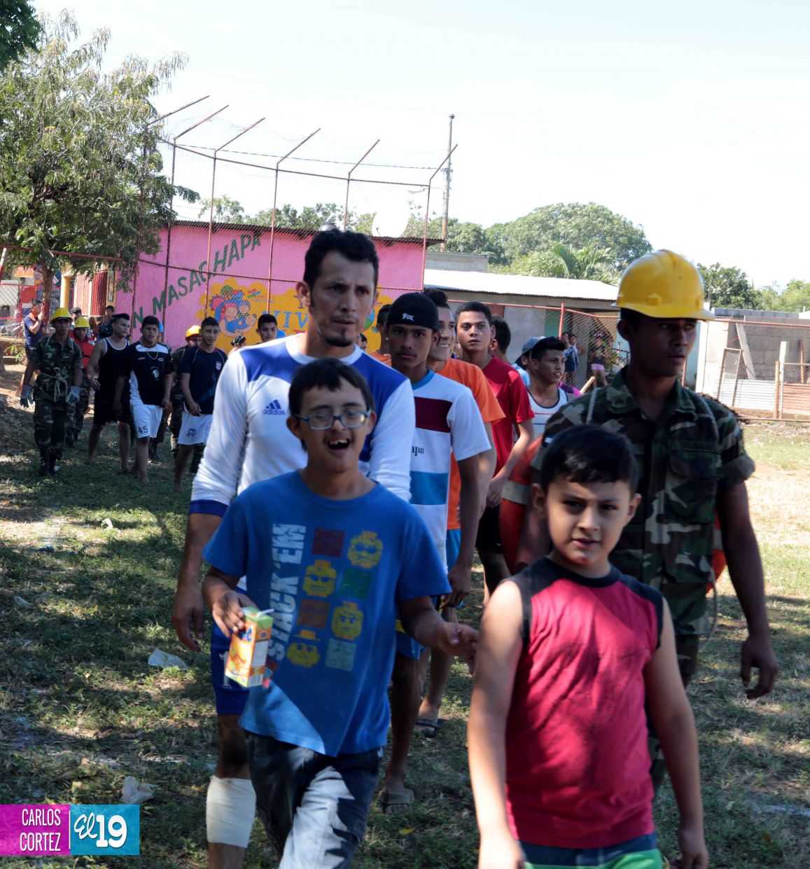 Simulacros de terremotos en Ticuantepe y San Rafael del Sur