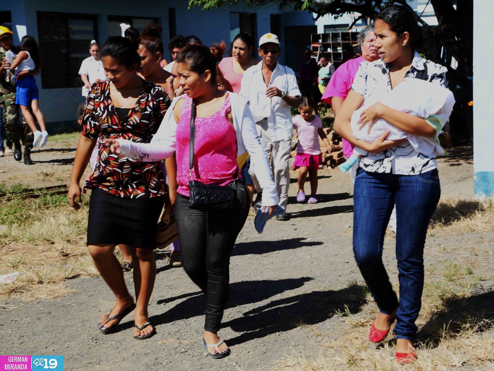 Simulacros de terremotos en Ticuantepe y San Rafael del Sur