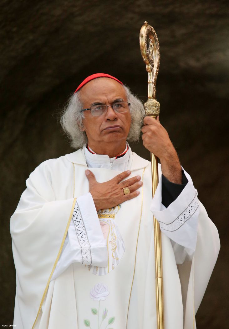 Cardenal Brenes ofrece eucaristía en Santuario Mariano Nuestra Señora de Lourdes