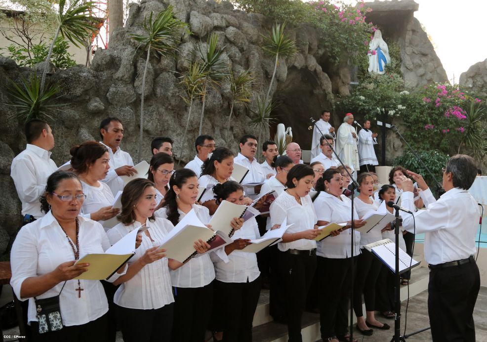 Cardenal Brenes ofrece eucaristía en Santuario Mariano Nuestra Señora de Lourdes