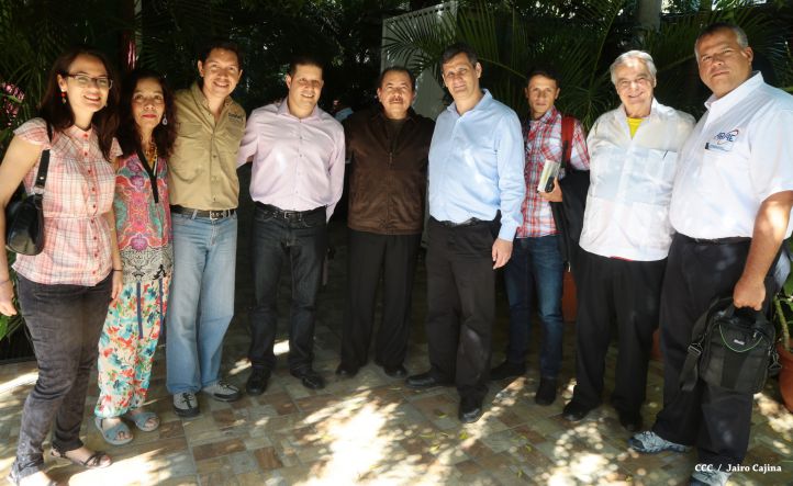 Daniel y Rosario se reúnen con Delegación de Alto Nivel de Venezuela