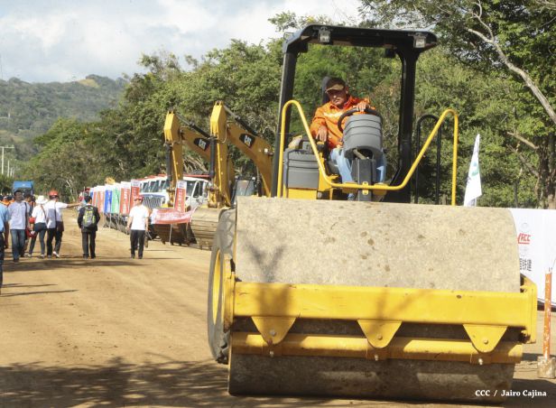 Ceremonia de inauguración de obras iniciales del Gran Canal Interoceánico